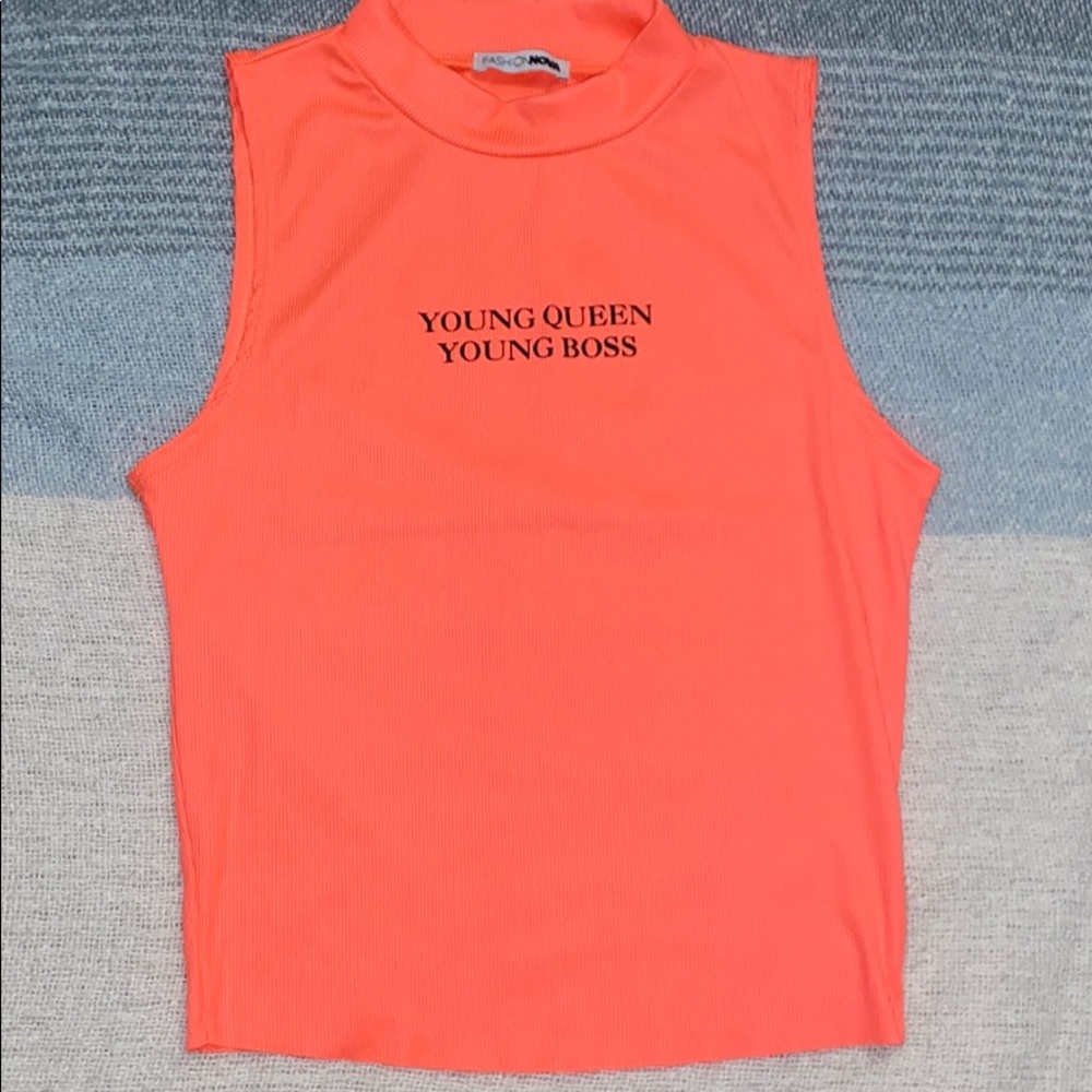Pink Young Queen Top NEVER WORN